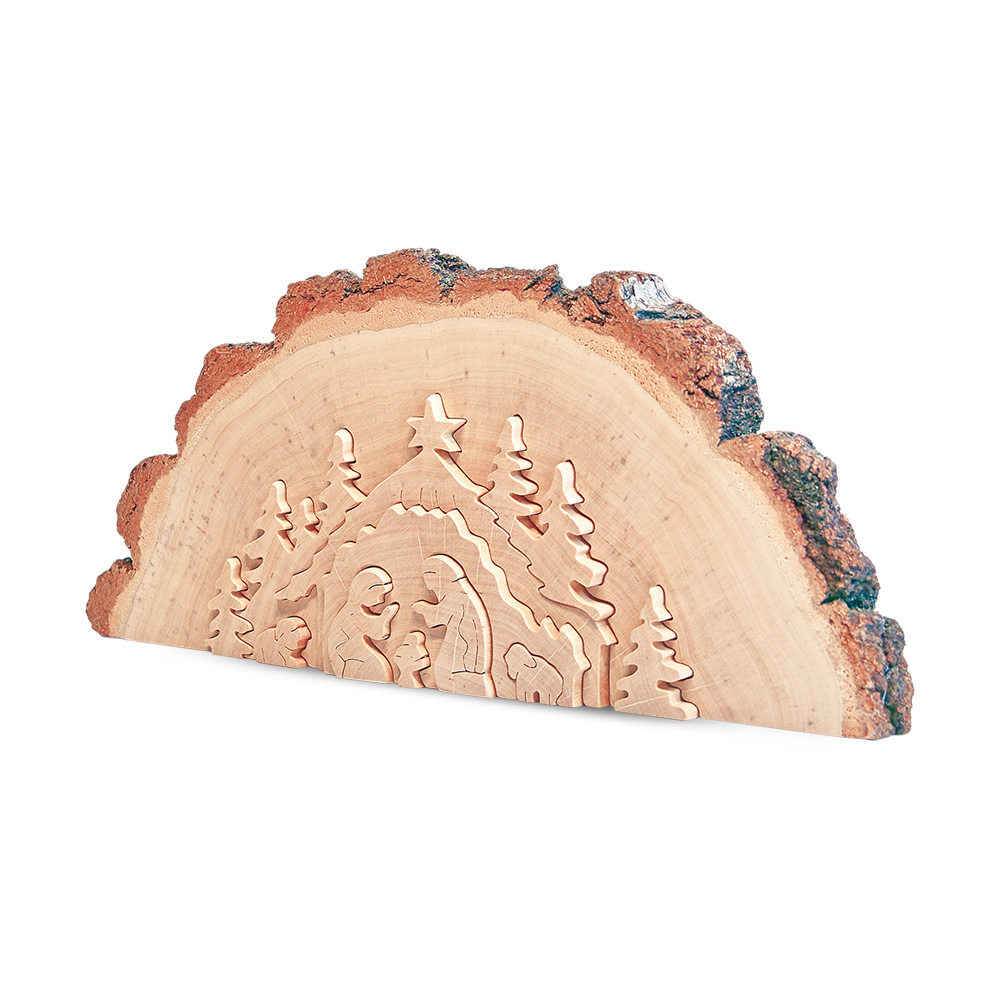 Baumscheibe Krippenmotiv Typ 2, Gr. 4 Baumscheibe Krippenmotiv Typ 2, Gr. 4