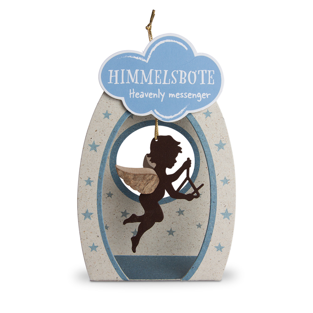 Himmelsbote - Rost-Engel mit Triangel Himmelsbote - Rost-Engel mit Triangel
