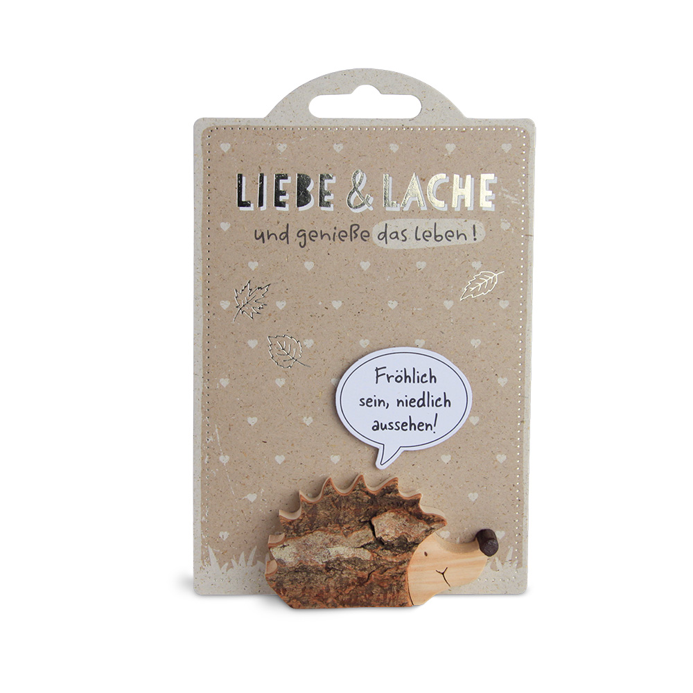 HappyAnimals - Liebe, Lache…, Igel: "Fröhlich..." HappyAnimals - Liebe, Lache…, Igel: "Fröhlich..."