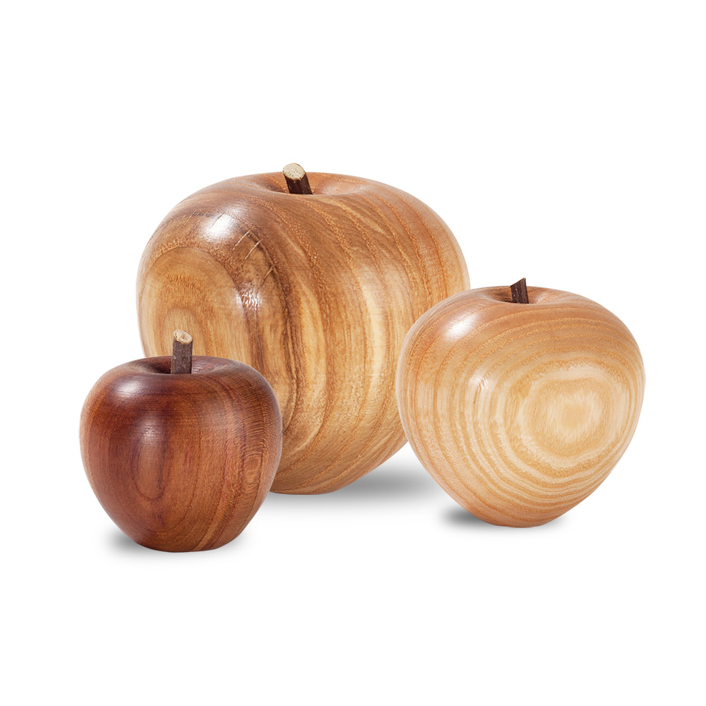 Gedrechselter Apfel Gr. 1 Gedrechselter Apfel Gr. 1