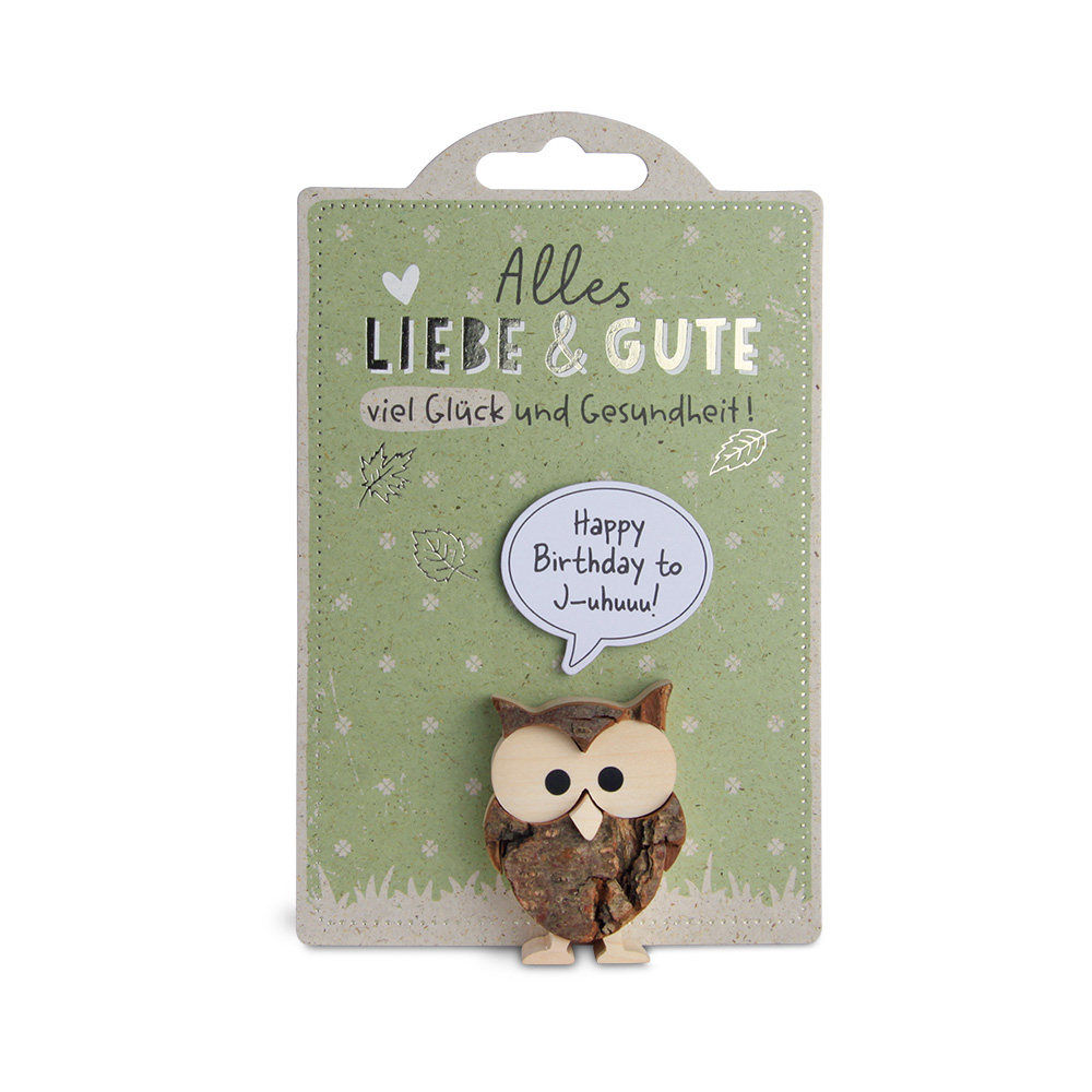 HappyAnimals - Alles Liebe…, Eule: "Happy..." HappyAnimals - Alles Liebe…, Eule: "Happy..."