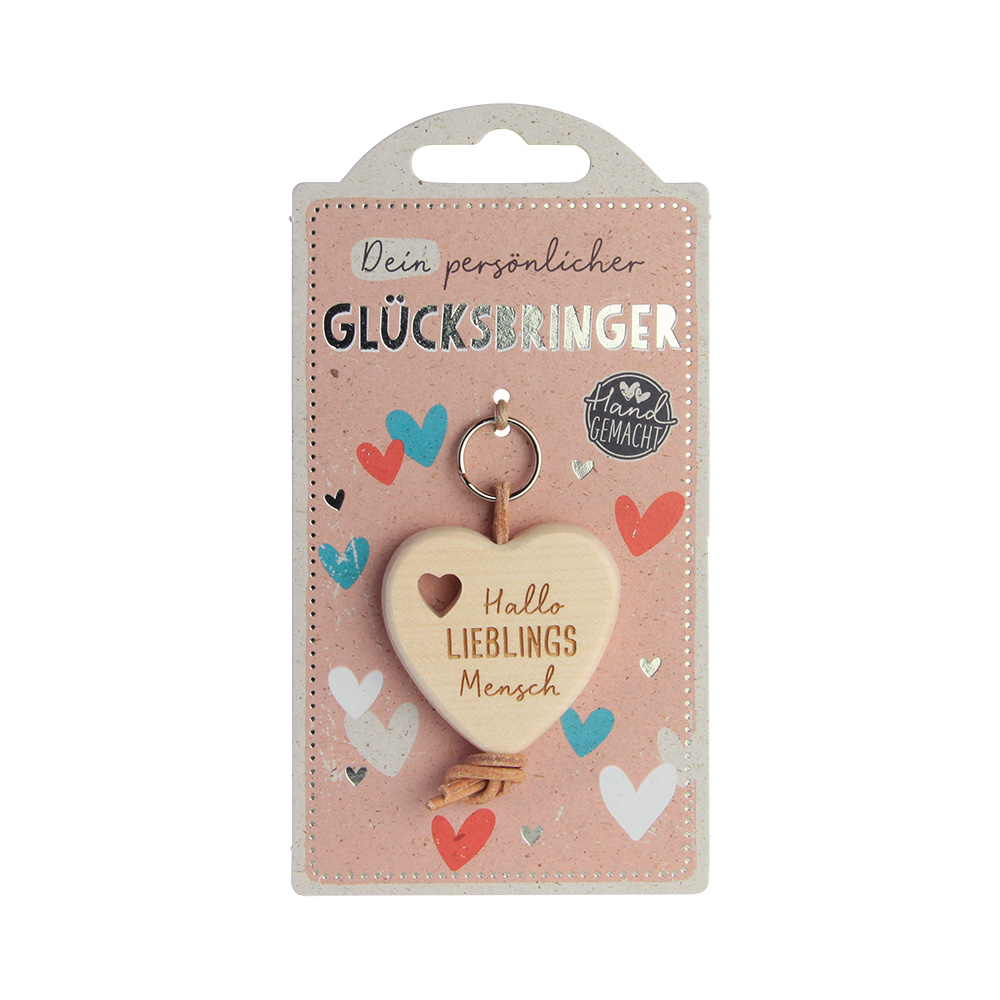 LuckyKeys: Herz "Hallo Lieblings..." LuckyKeys: Herz "Hallo Lieblings..."