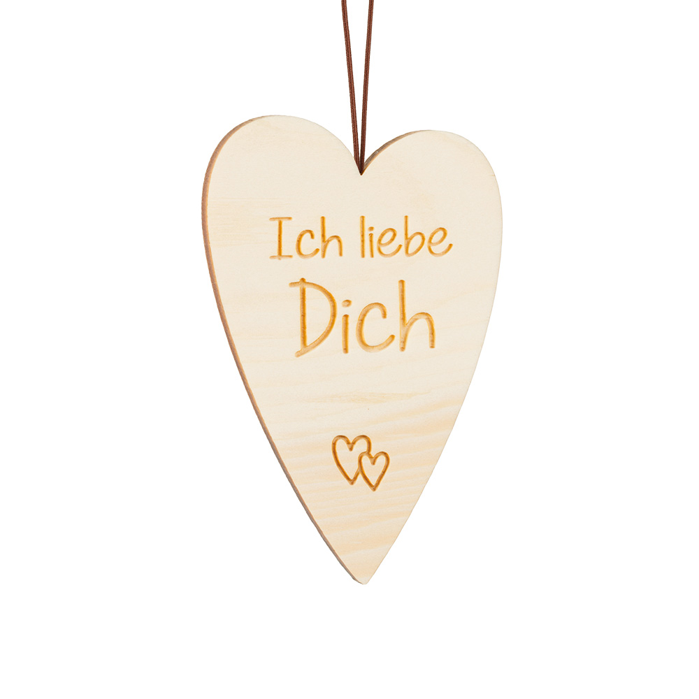 Anh. Zirben-Herz Typ 1: "Ich liebe Dich" Anh. Zirben-Herz Typ 1: "Ich liebe Dich"