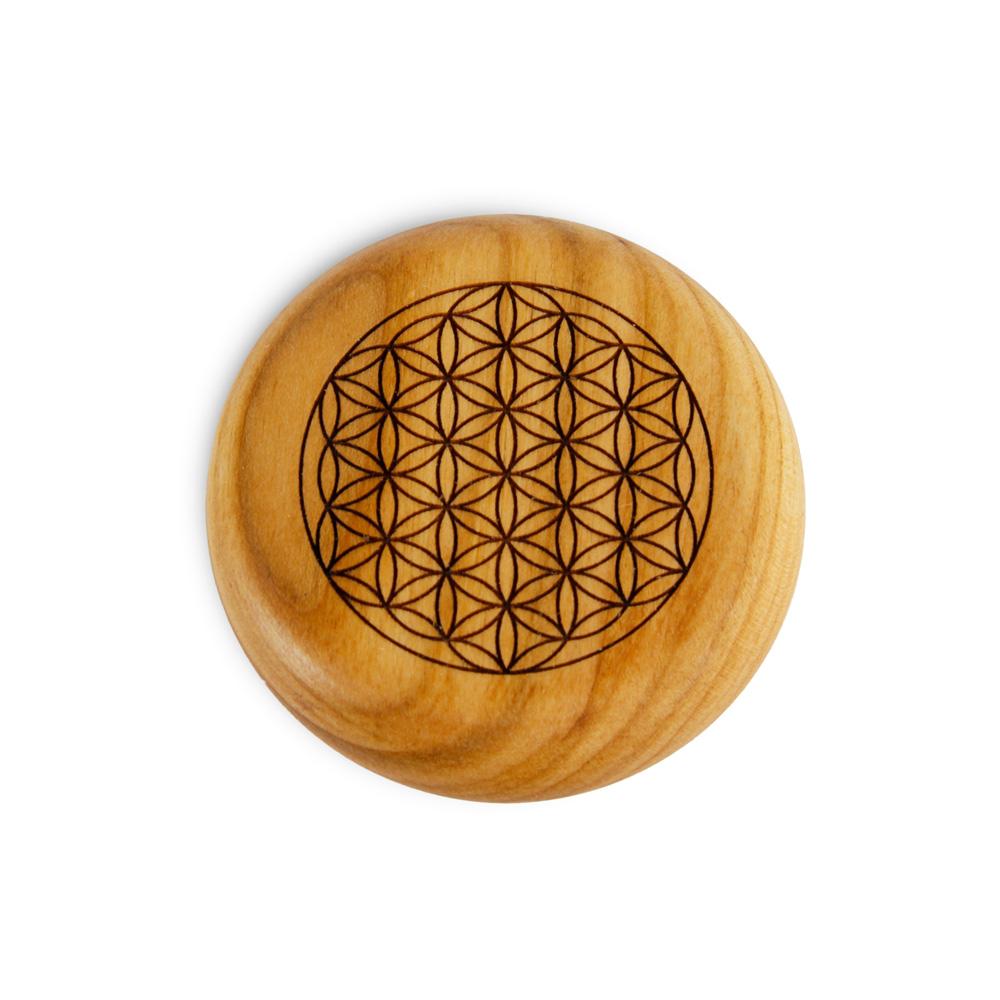 Flaschenöffner, rund "Blume des Lebens"