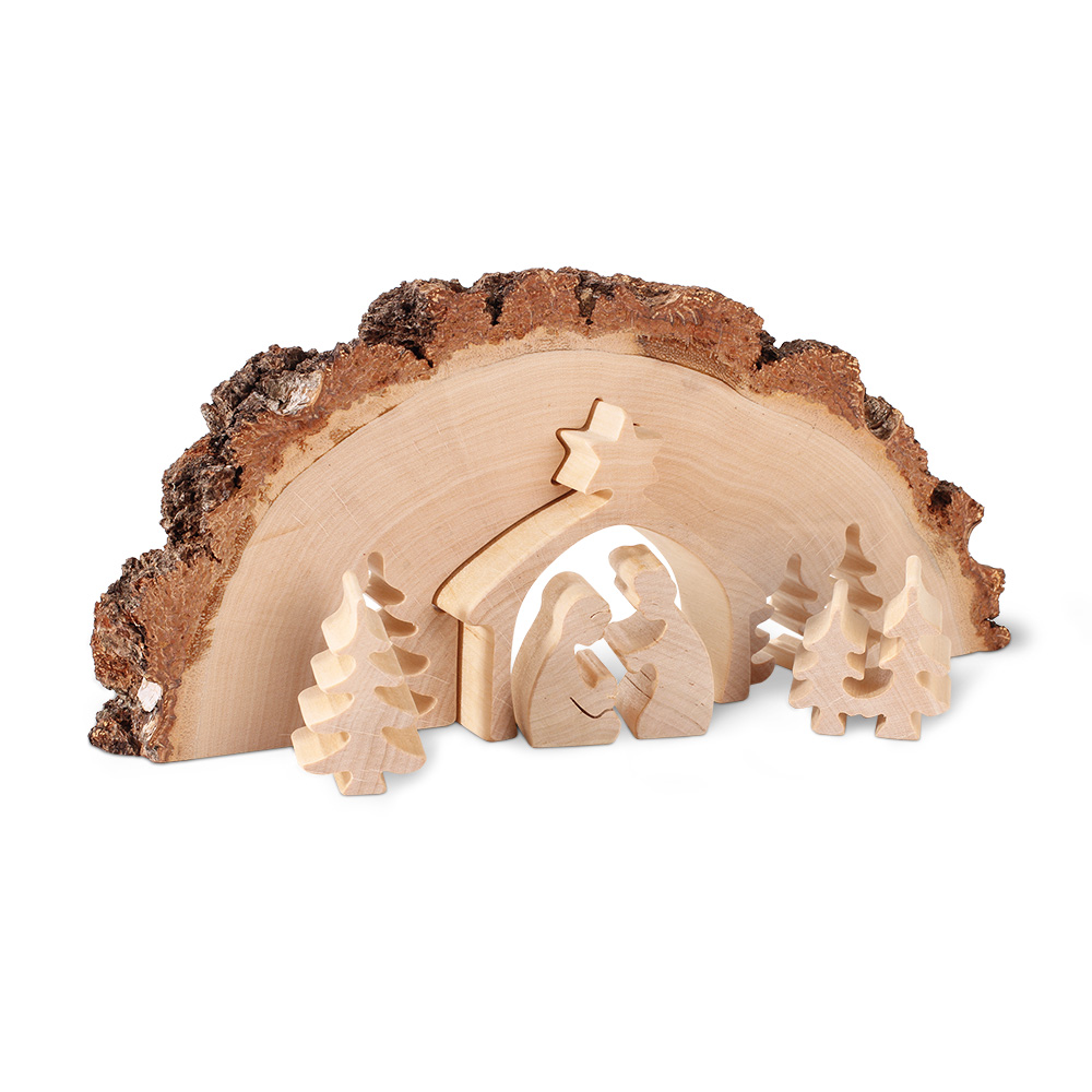 Baumscheibe Krippenmotiv Typ 1, Gr. 4 Baumscheibe Krippenmotiv Typ 1, Gr. 4