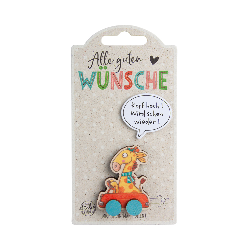 Rollies A - Wünsche: Giraffe "Kopf hoch!..." Rollies A - Wünsche: Giraffe "Kopf hoch!..."
