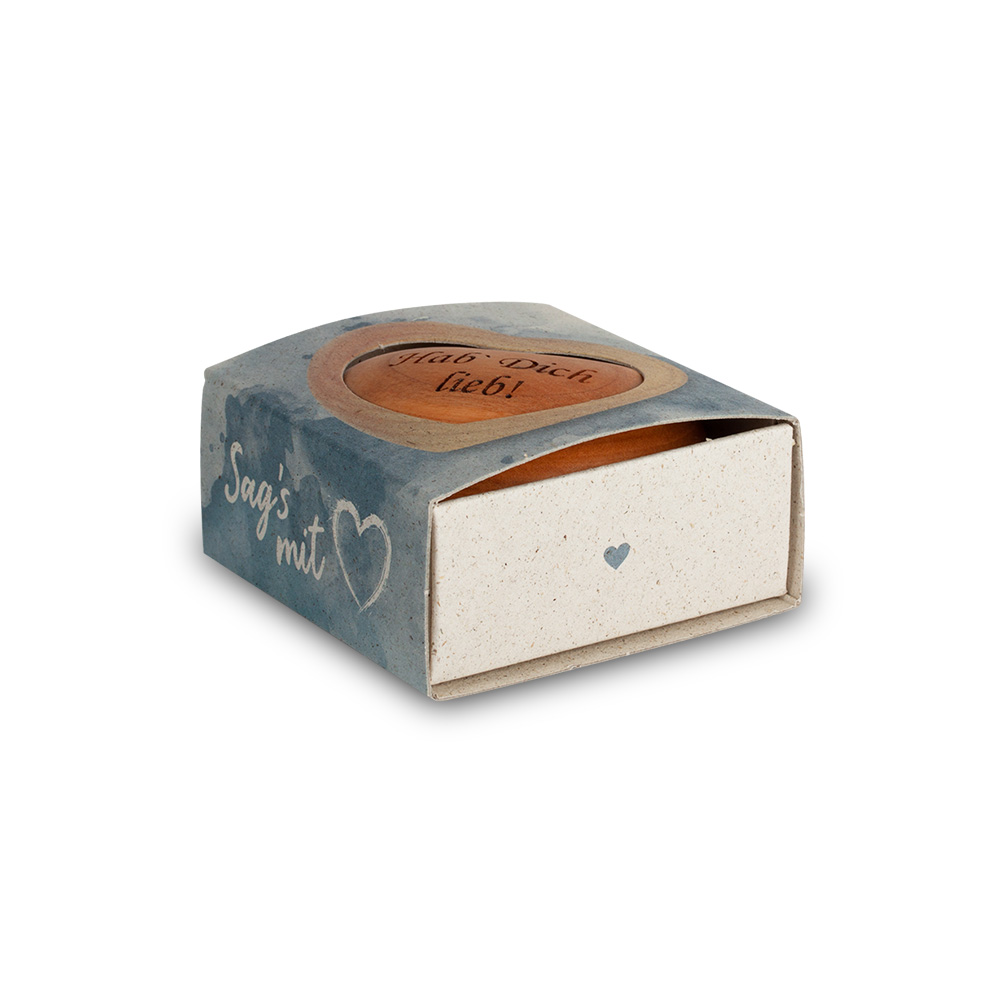 Herz symmetrisch Gr. 1: "Du bist einzigartig!" Herz symmetrisch Gr. 1: "Du bist einzigartig!"