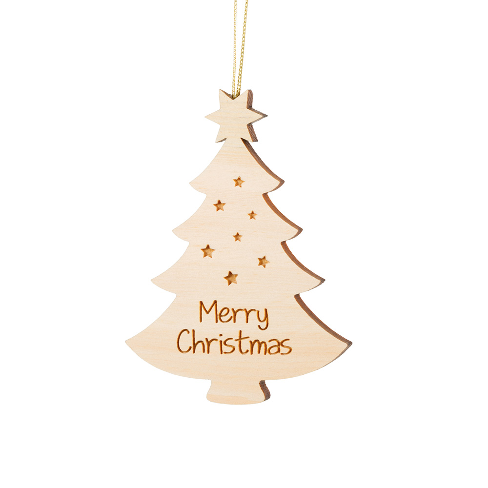 Anh. Zirben-Weihnachtsbaum: "Merry Christmas" Anh. Zirben-Weihnachtsbaum: "Merry Christmas"