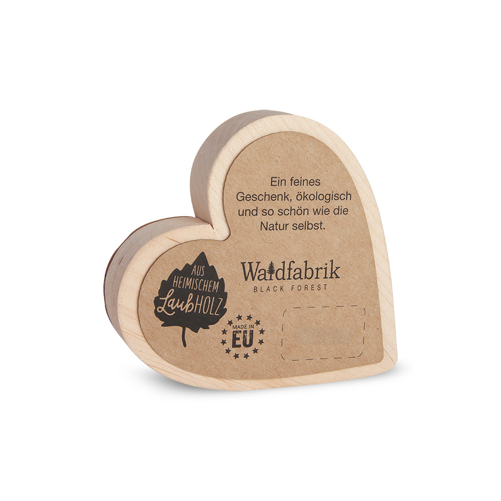 Rindenherz Yin-Yang Gr. 1: "Best Dad in the World"