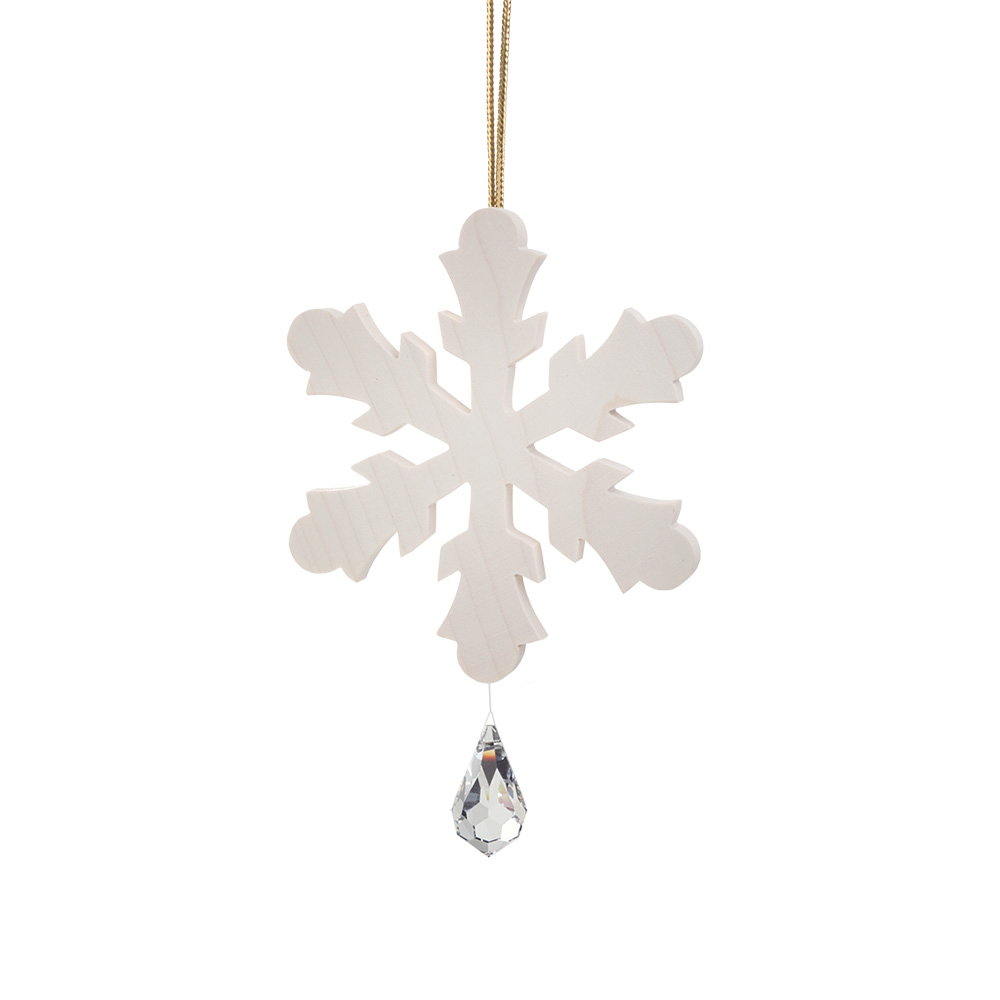 Schneeflocke mit Kristall Typ 2 Schneeflocke mit Kristall Typ 2