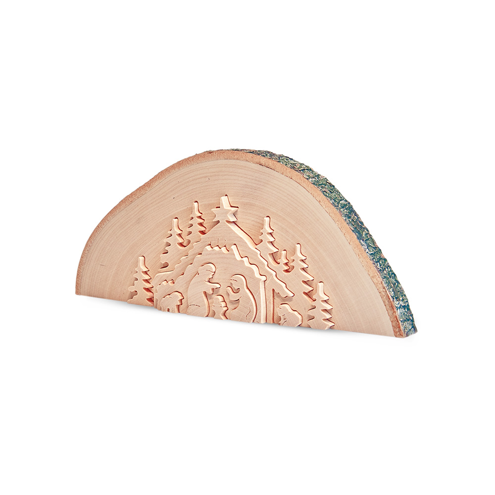 Baumscheibe Krippenmotiv Typ 2, Gr. 3 Baumscheibe Krippenmotiv Typ 2, Gr. 3