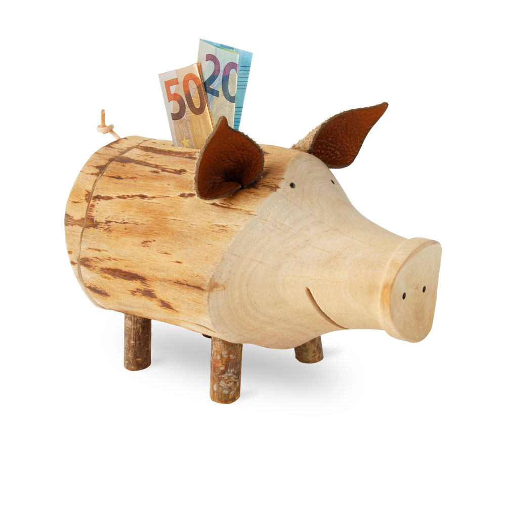 Sparschwein Rudi Gr. 2 ohne Rinde Sparschwein Rudi Gr. 2 ohne Rinde