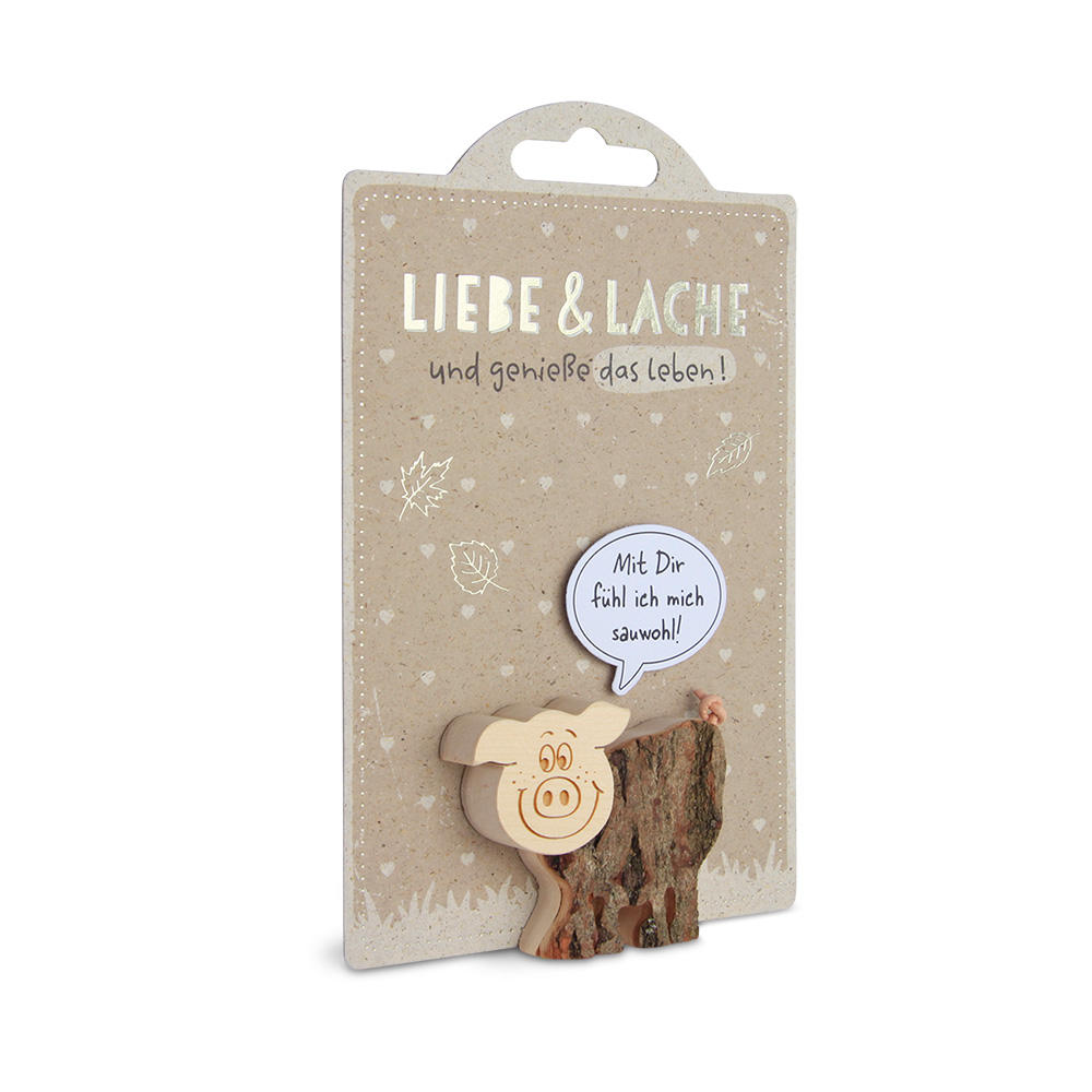 HappyAnimals - Liebe, Lache…, Schwein: "Mit Dir…" HappyAnimals - Liebe, Lache…, Schwein: "Mit Dir…"