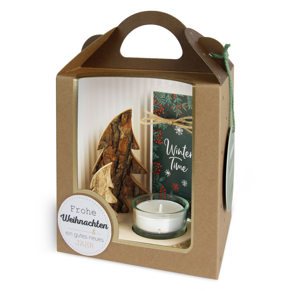 Geschenkbox: Lichterzauber "Waldspaziergang"