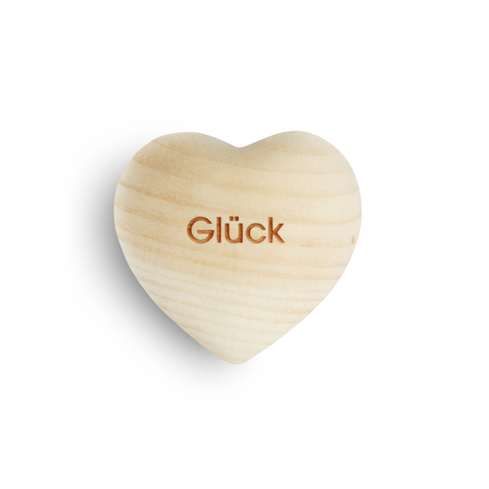 Zirbenholzherz "Glück" Zirbenholzherz "Glück"