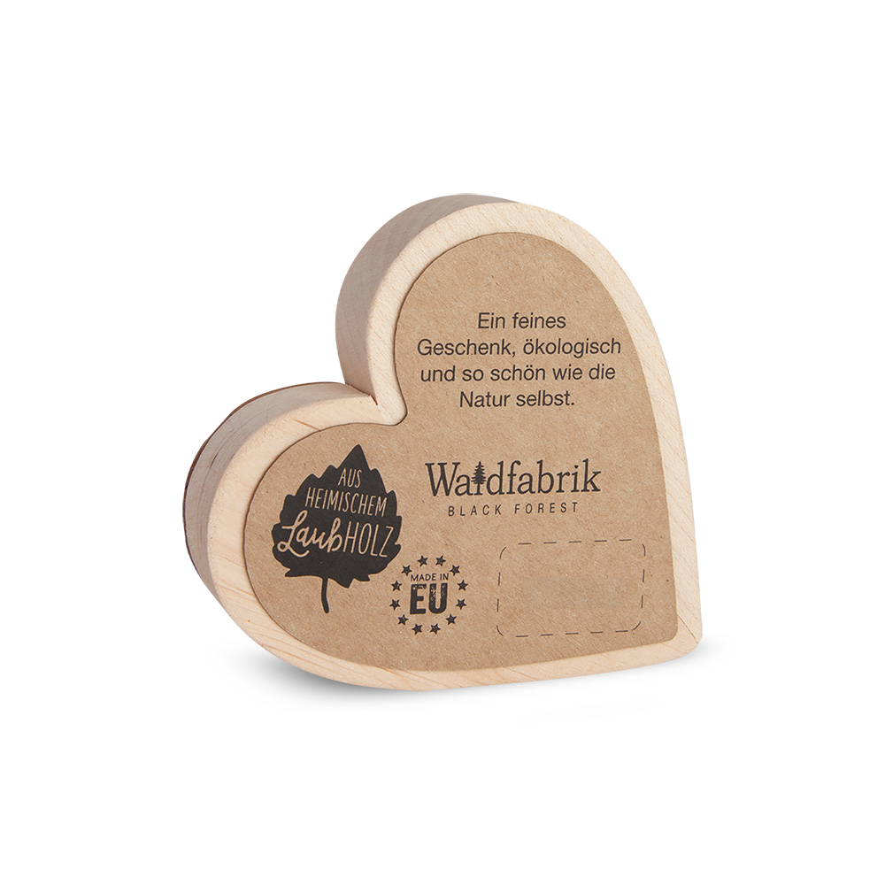 Rindenherz Yin-Yang Gr. 1: "Beste Mama der Welt" Rindenherz Yin-Yang Gr. 1: "Beste Mama der Welt"