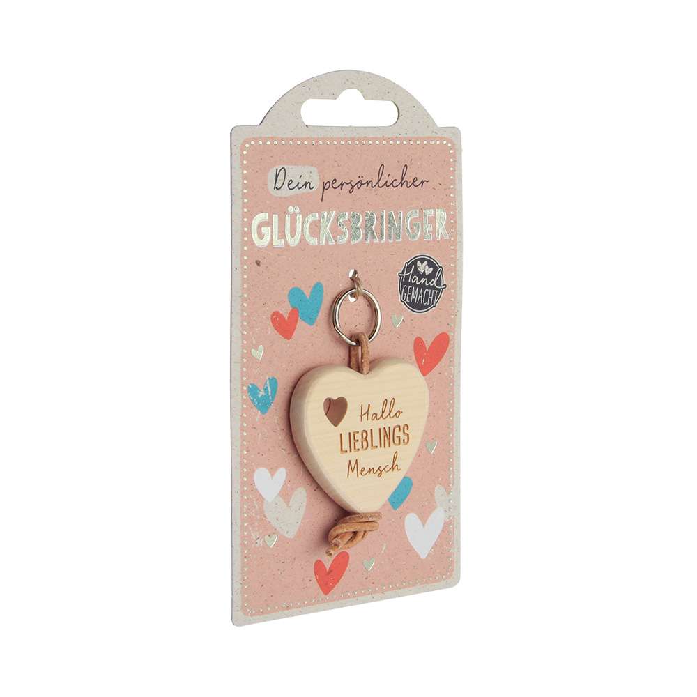 LuckyKeys: Herz "Hallo Lieblings..." LuckyKeys: Herz "Hallo Lieblings..."