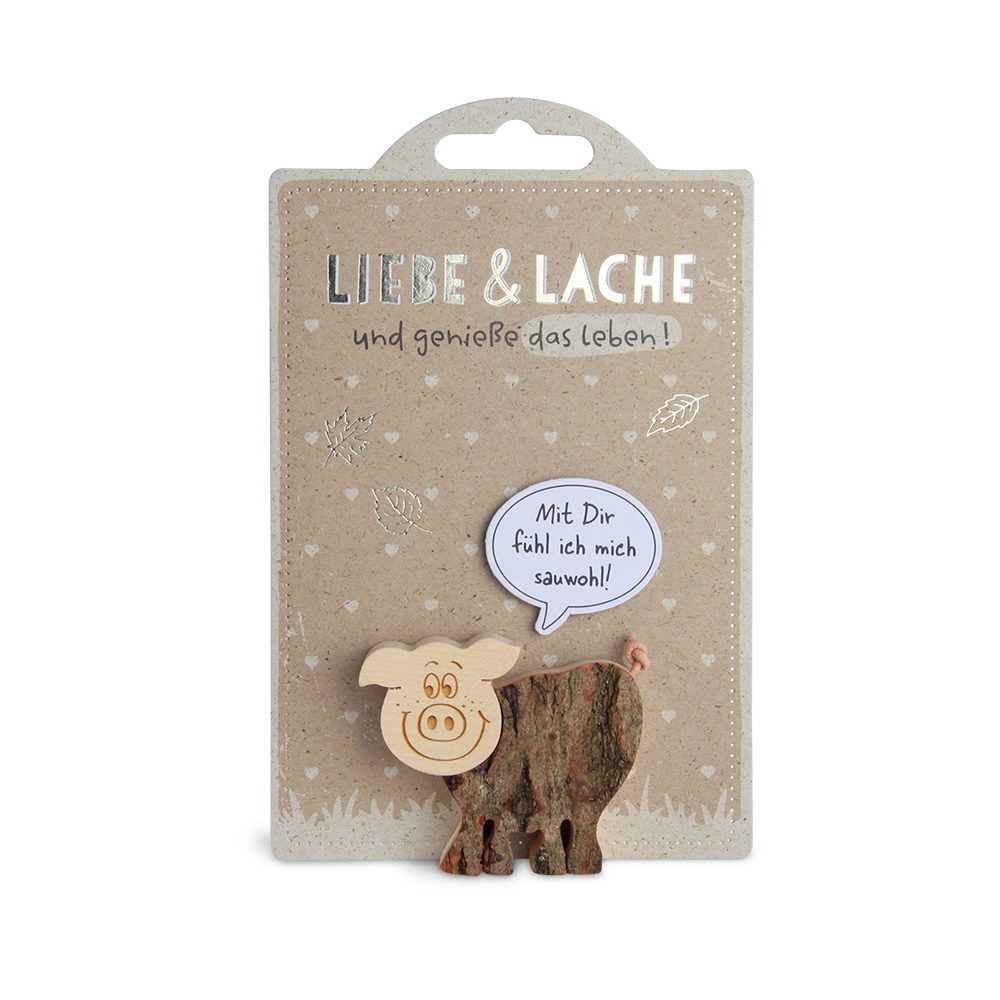 HappyAnimals - Liebe, Lache…, Schwein: "Mit Dir…" HappyAnimals - Liebe, Lache…, Schwein: "Mit Dir…"