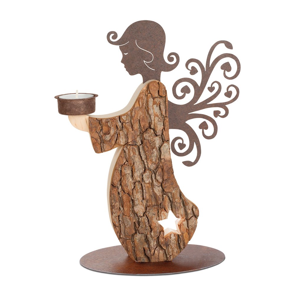 Ornament-Engel mit Teelicht Ornament-Engel mit Teelicht