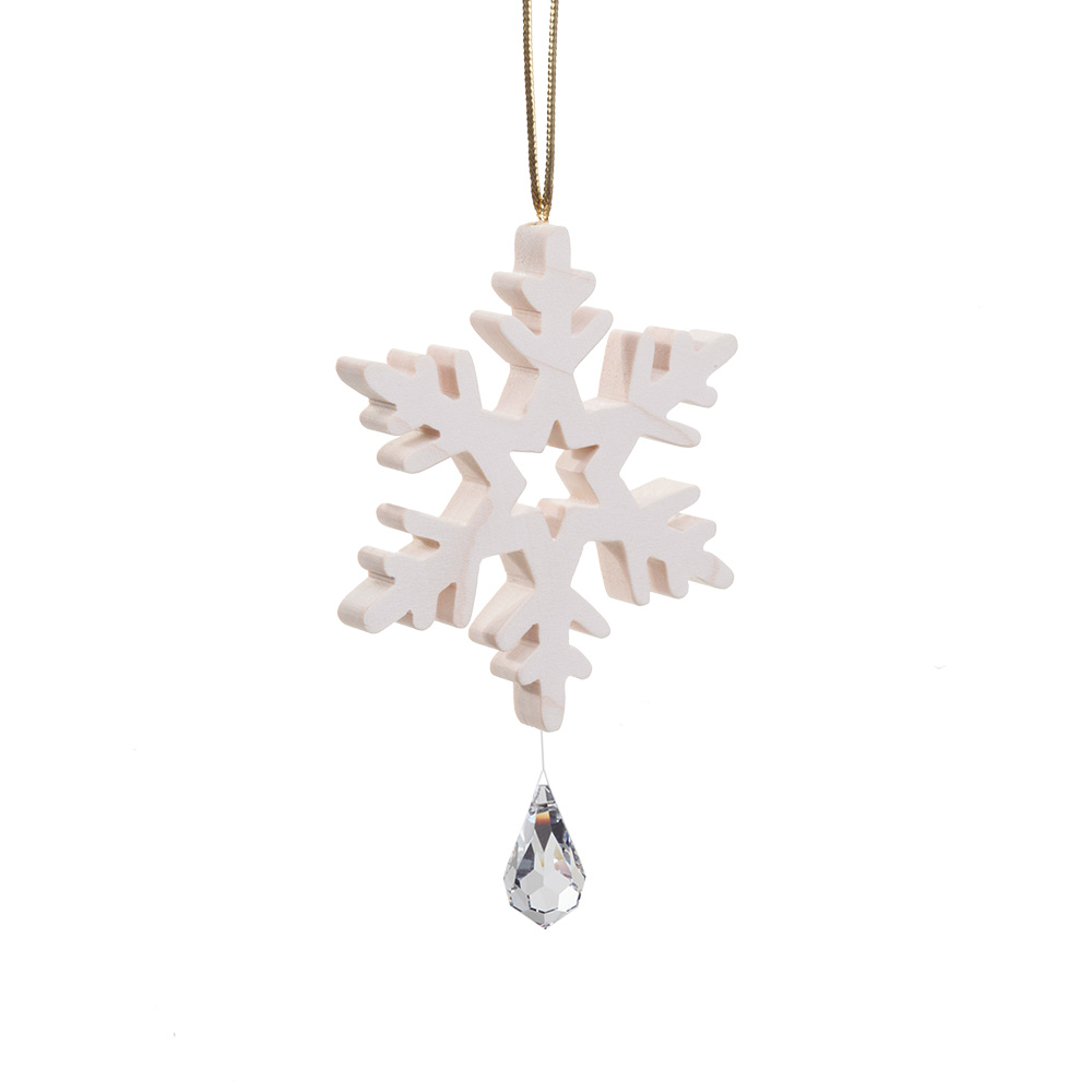 Schneeflocke mit Kristall Typ 1 Schneeflocke mit Kristall Typ 1