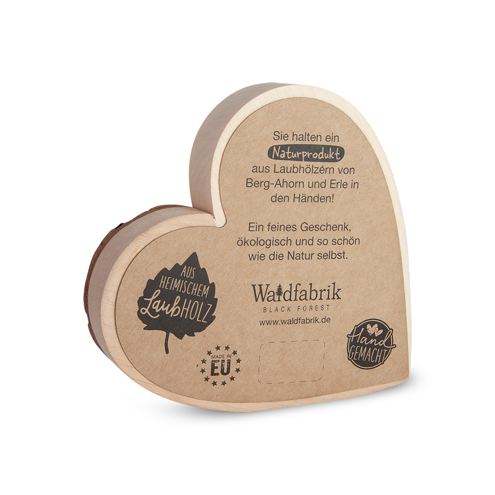 Rindenherz Yin-Yang Gr. 2: "Best Grandma in ..."