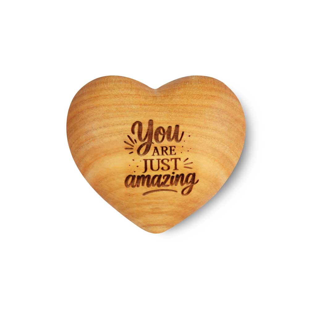 Herz symmetrisch Gr. 1: "You are just amazing"
