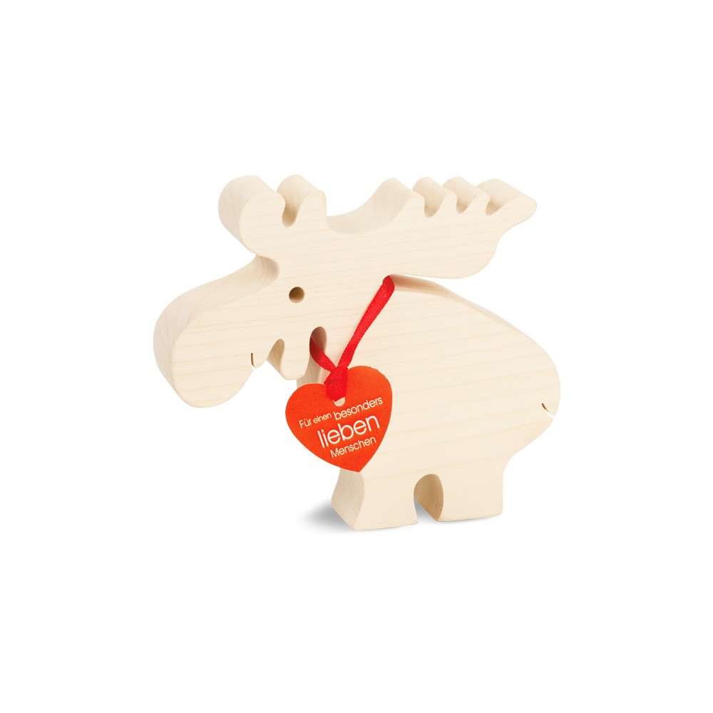 Elch mit Botschaft, groß Elch mit Botschaft, groß