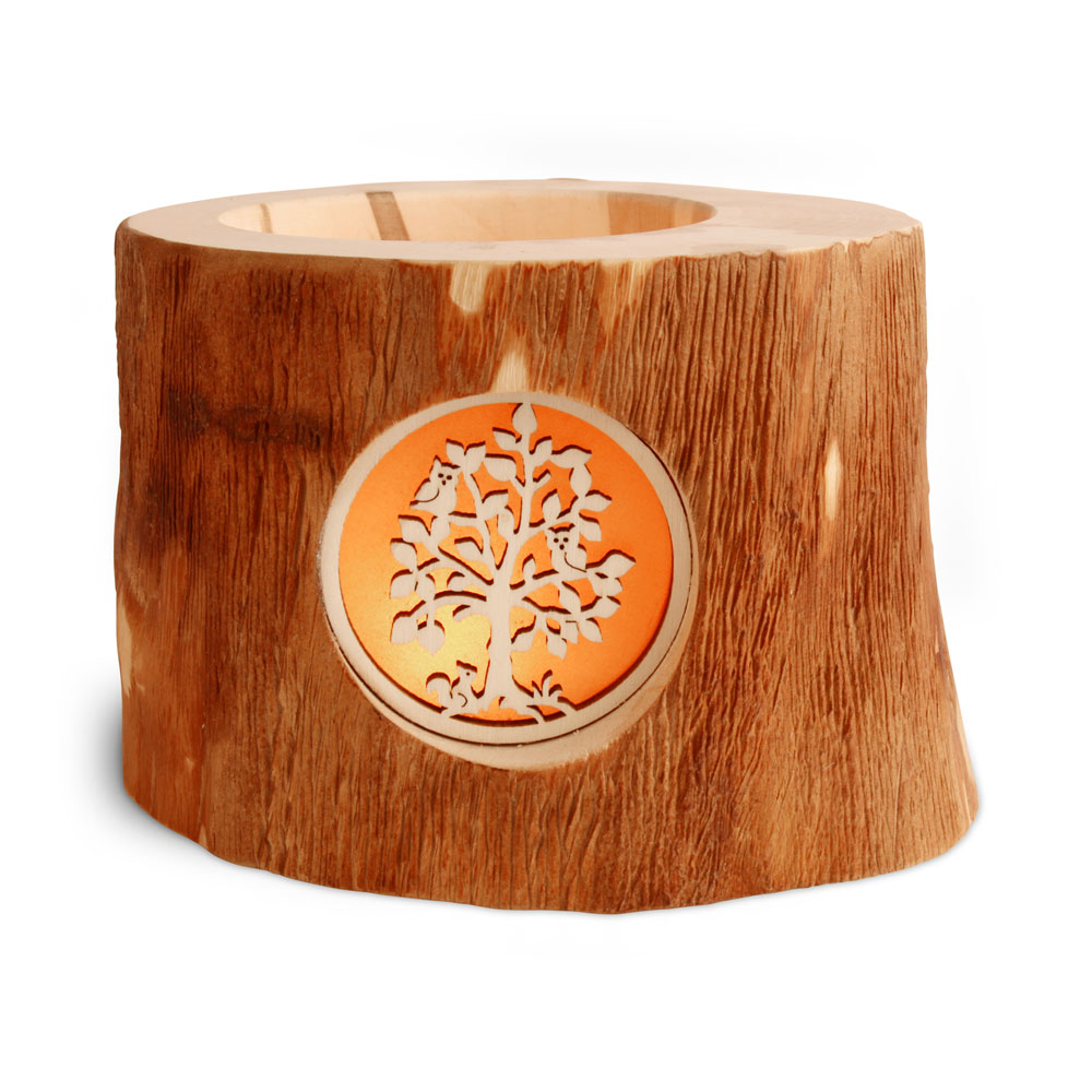 Stimmungsleuchter Gr. 1 ohne Rinde, 3 Jahresm... Stimmungsleuchter Gr. 1 ohne Rinde, 3 Jahresm...