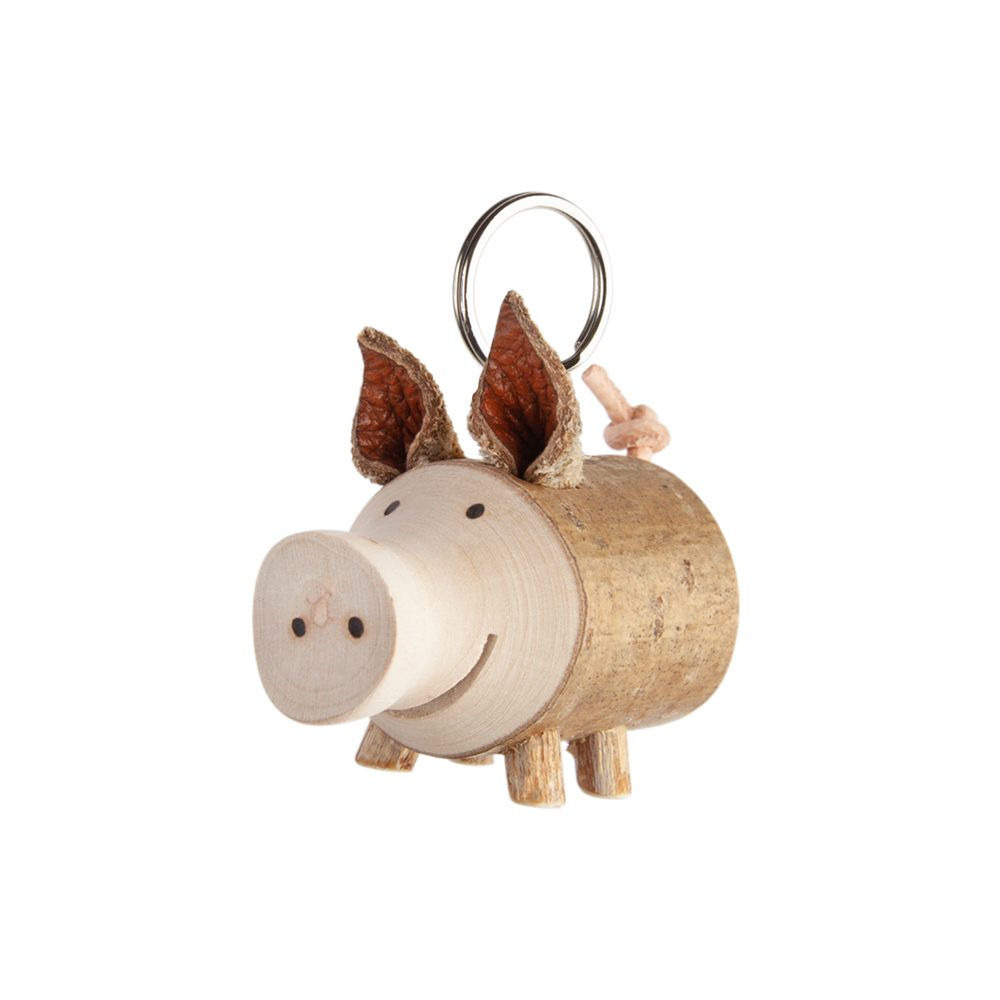 Schlüsselanhänger: Schwein Schlüsselanhänger: Schwein
