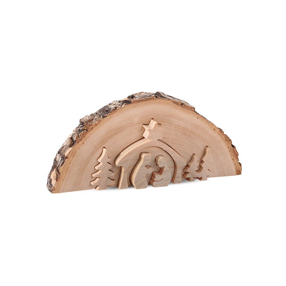 Baumscheibe Krippenmotiv Typ 1, Gr. 3 Baumscheibe Krippenmotiv Typ 1, Gr. 3