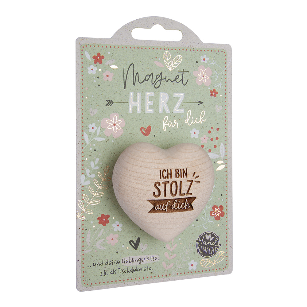 LovelyHearts - mit Magnet: "Ich bin STOLZ auf..." LovelyHearts - mit Magnet: "Ich bin STOLZ auf..."
