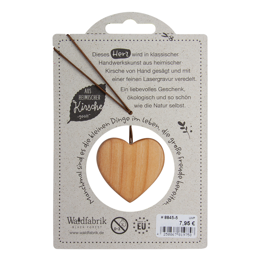 LovelyHearts - Herz aus Kirsche: "Lebe Liebe..." LovelyHearts - Herz aus Kirsche: "Lebe Liebe..."