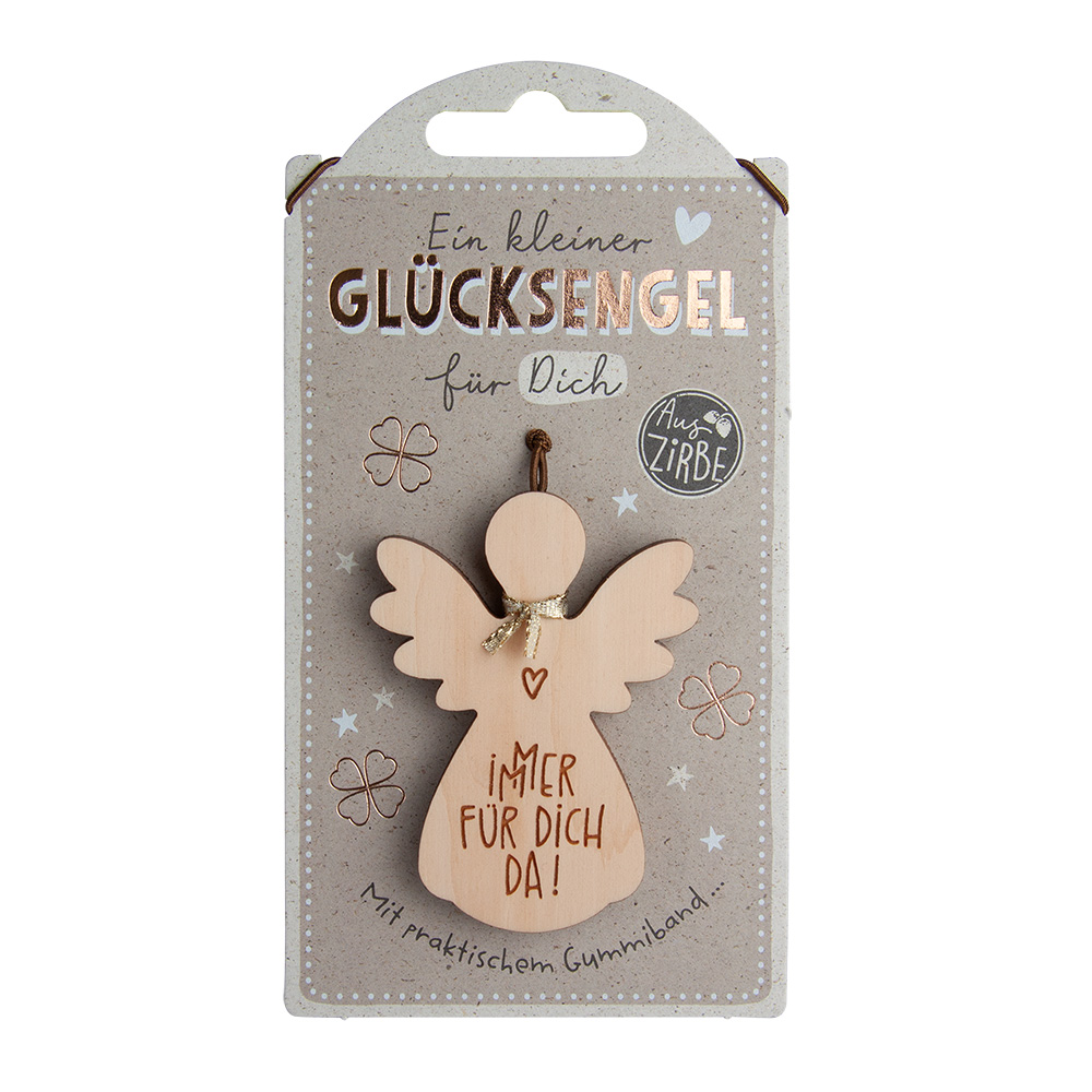 LuckyAngels - Engel aus Zirbe: "Immer für Dich..." LuckyAngels - Engel aus Zirbe: "Immer für Dich..."