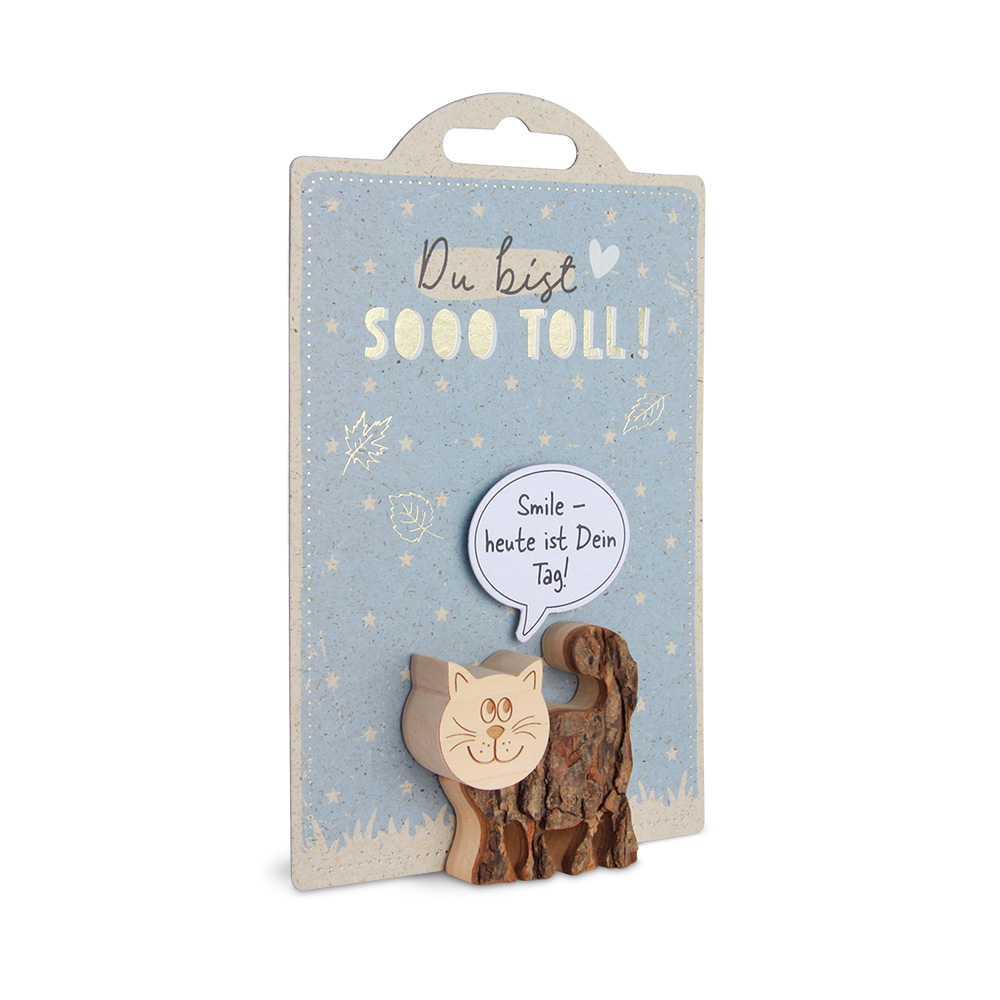 HappyAnimals - Du bist..., Katze: "Smile..." HappyAnimals - Du bist..., Katze: "Smile..."