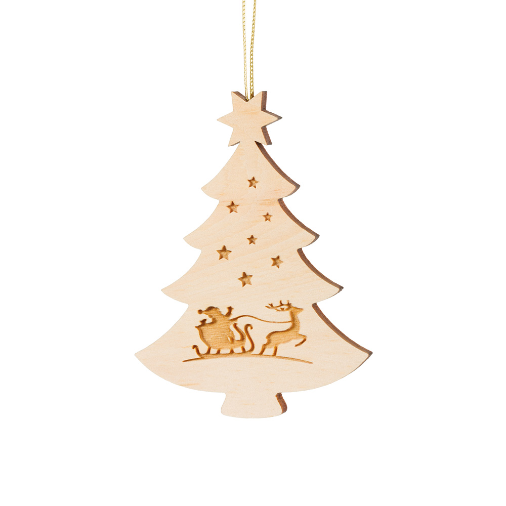 Anh. Zirben-Weihnachtsbaum: Schlittenfahrt Anh. Zirben-Weihnachtsbaum: Schlittenfahrt