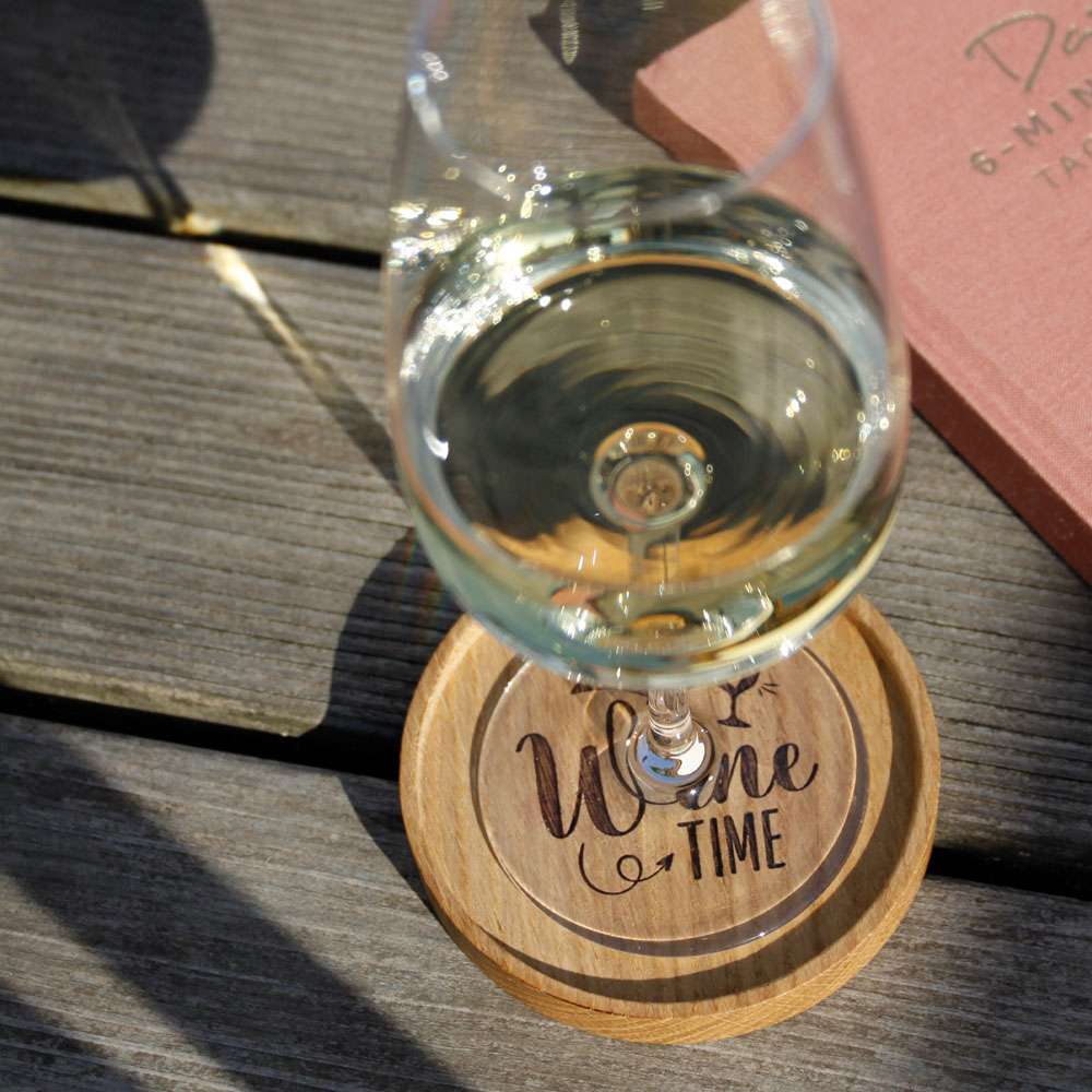Untersetzer "Wein kalt stellen ist auch ..." Untersetzer "Wein kalt stellen ist auch ..."