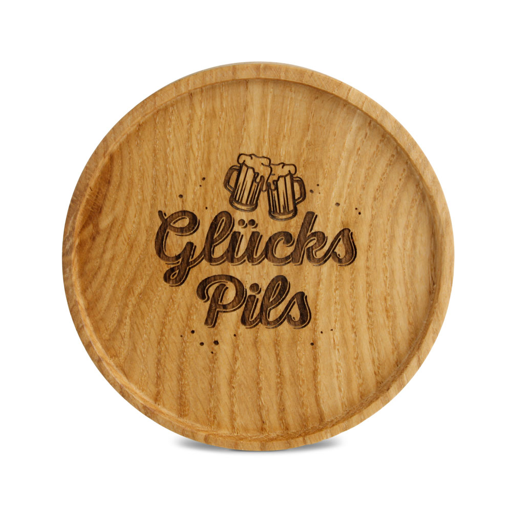Untersetzer "Glücks Pils" Untersetzer "Glücks Pils"