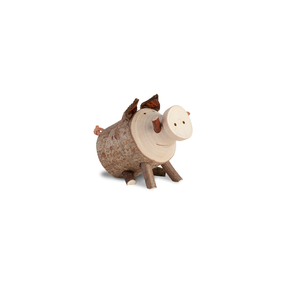 Wildschwein Borstel Gr. 1 sitzend Wildschwein Borstel Gr. 1 sitzend