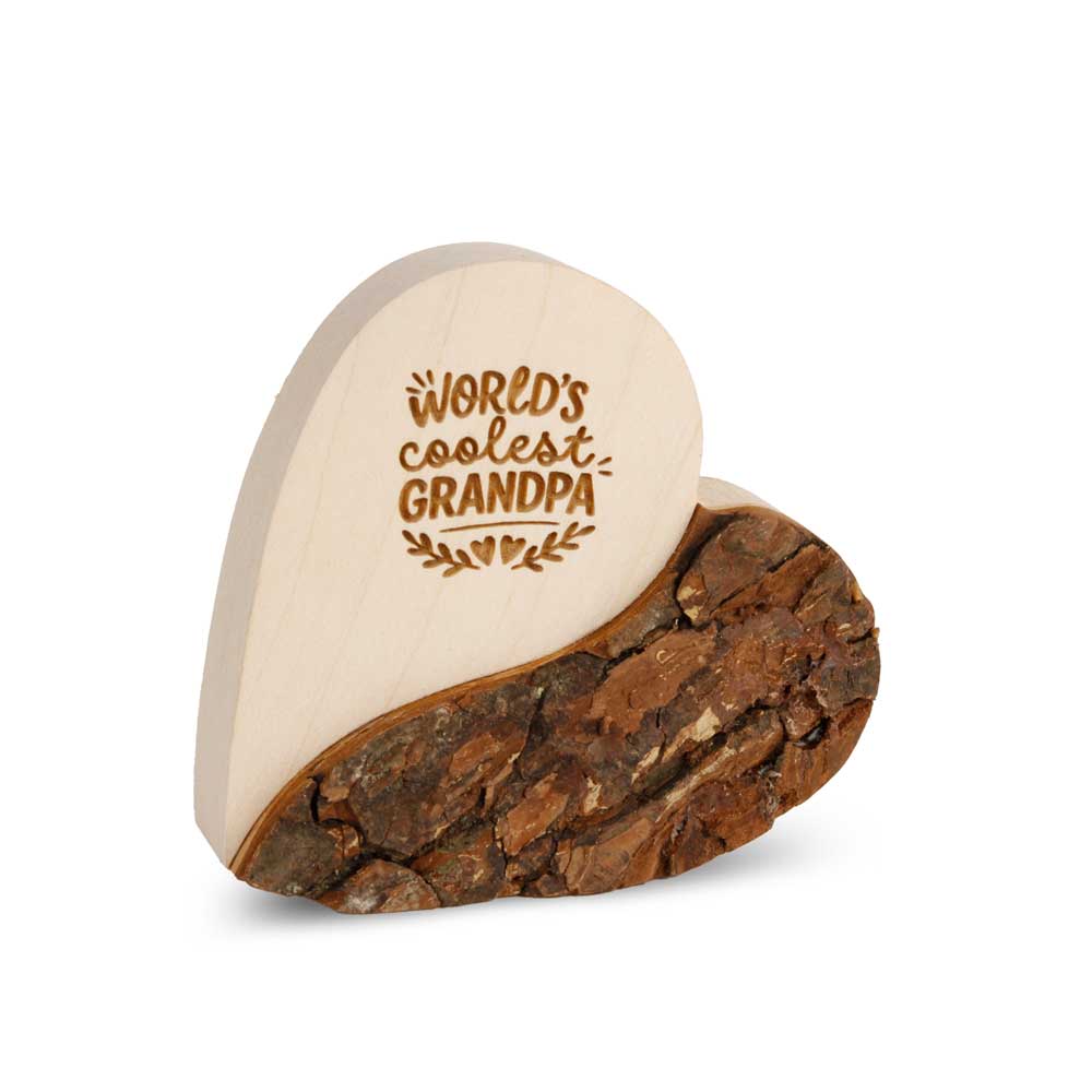 Rindenherz Yin-Yang Gr. 1: "World´s coolest ..."