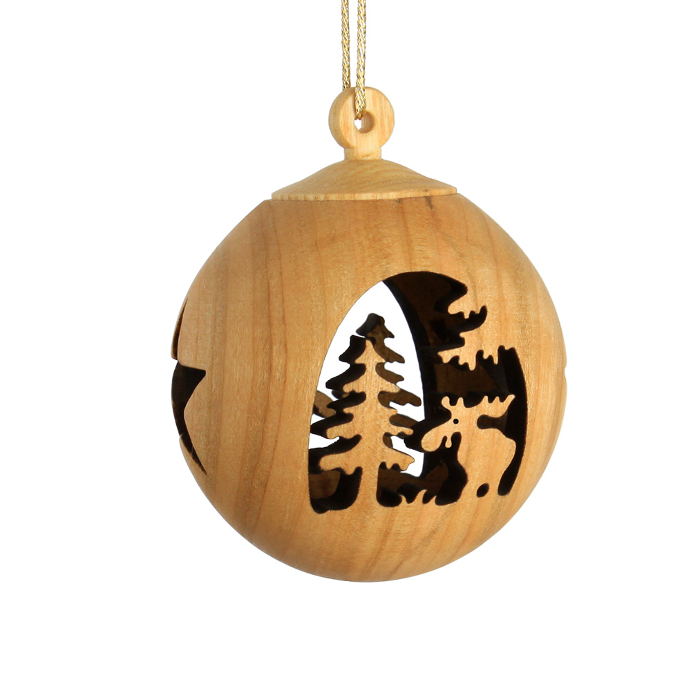Weihnachtskugel Motiv: Elch Weihnachtskugel Motiv: Elch