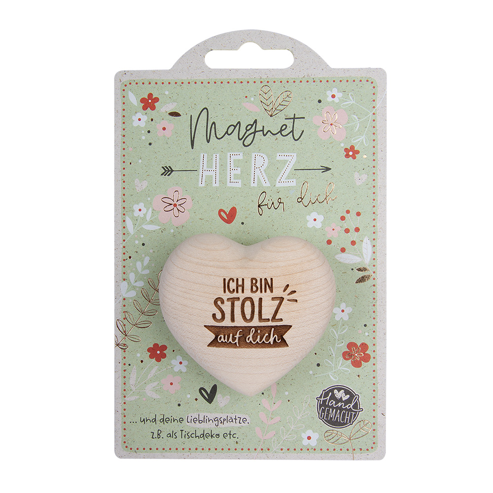 LovelyHearts - mit Magnet: "Ich bin STOLZ auf..." LovelyHearts - mit Magnet: "Ich bin STOLZ auf..."