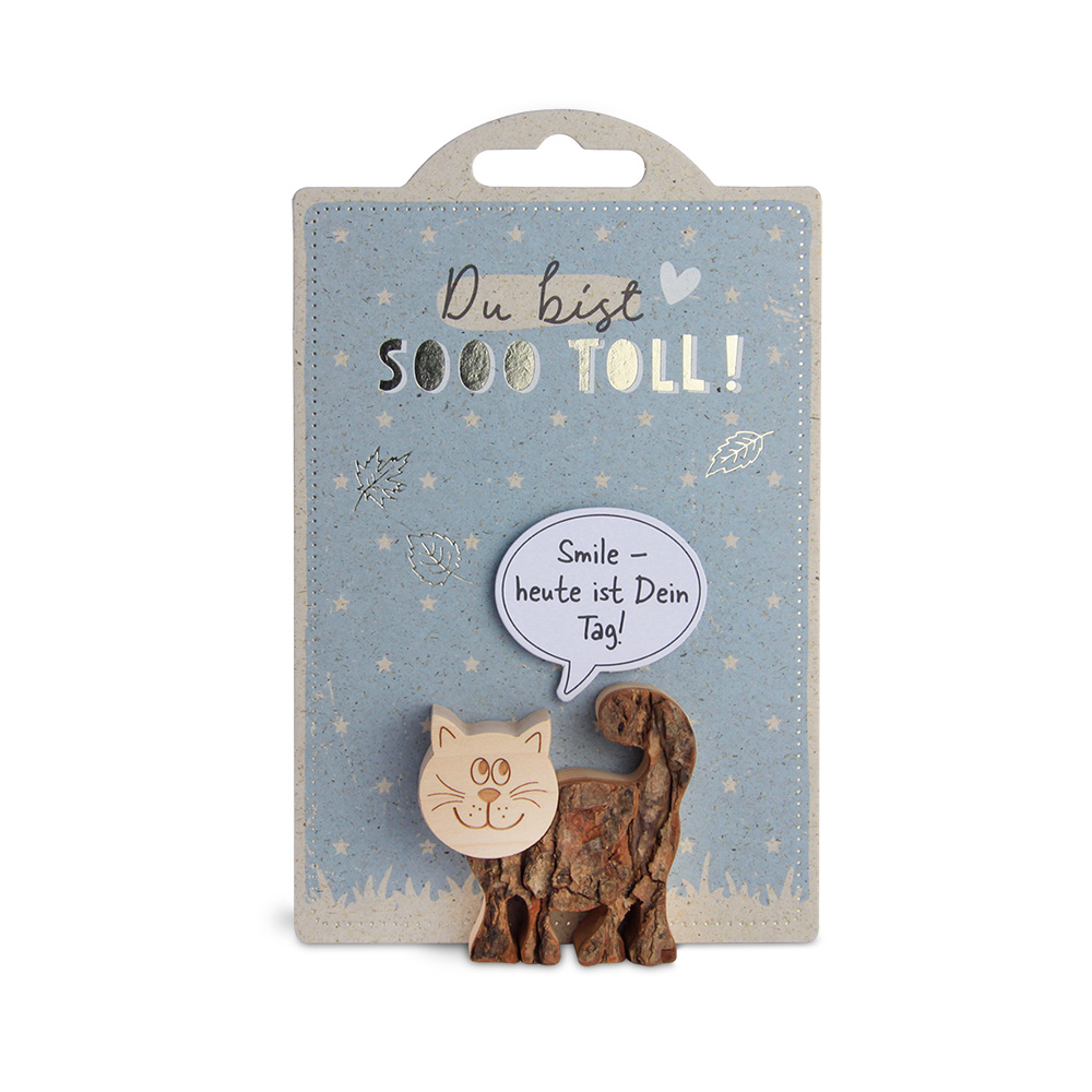 HappyAnimals - Du bist..., Katze: "Smile..." HappyAnimals - Du bist..., Katze: "Smile..."