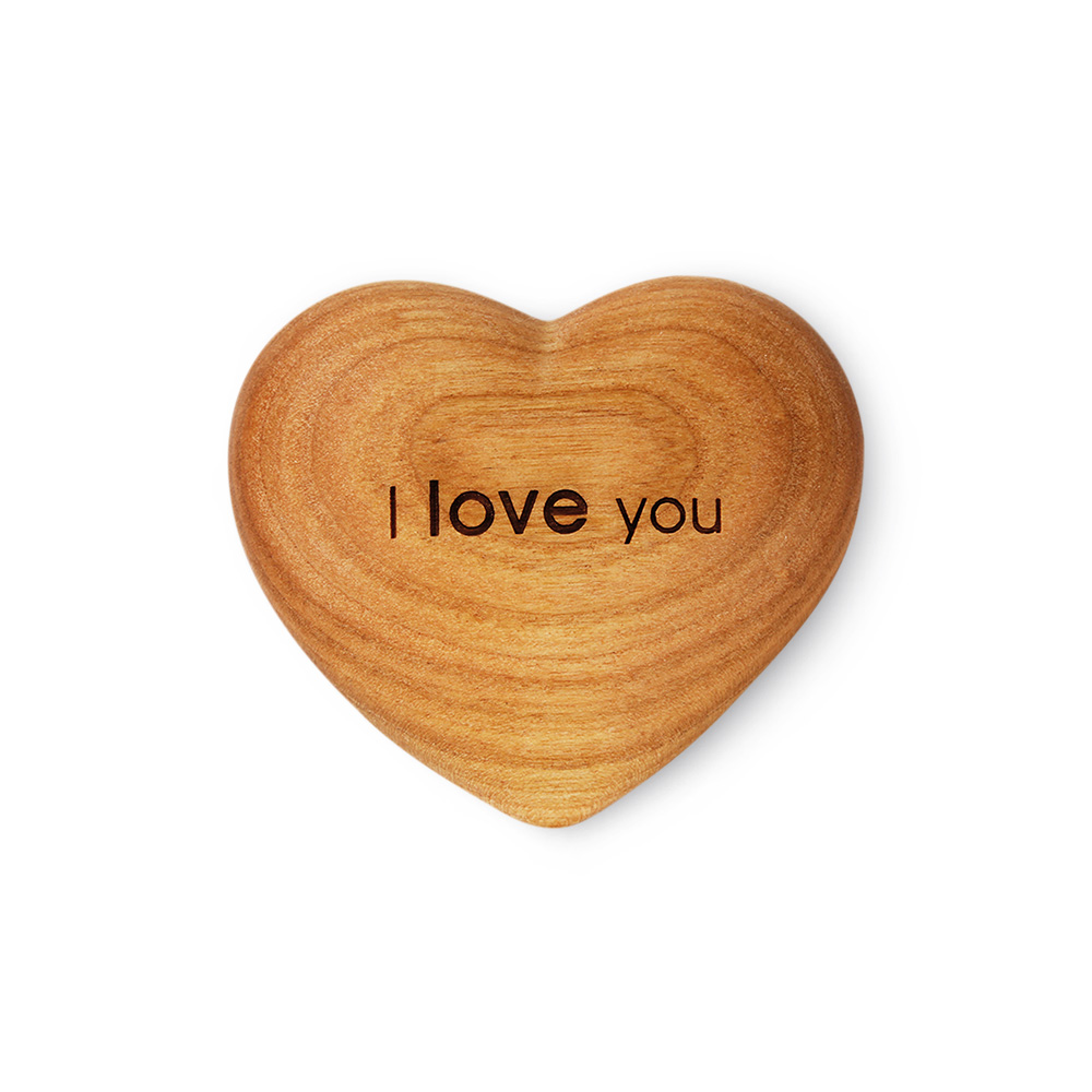 Herz symmetrisch Gr. 1: "I love you" Herz symmetrisch Gr. 1: "I love you"