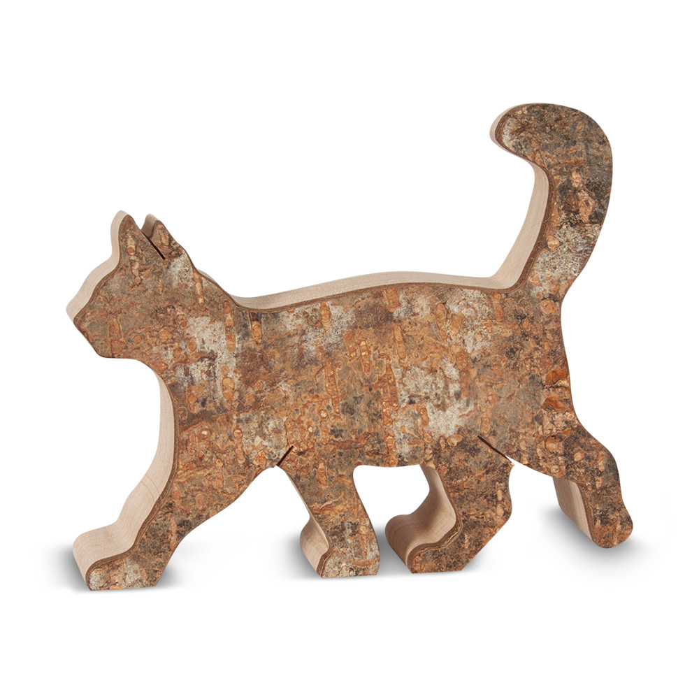 Katze mit Rinde Typ 3, laufend Katze mit Rinde Typ 3, laufend