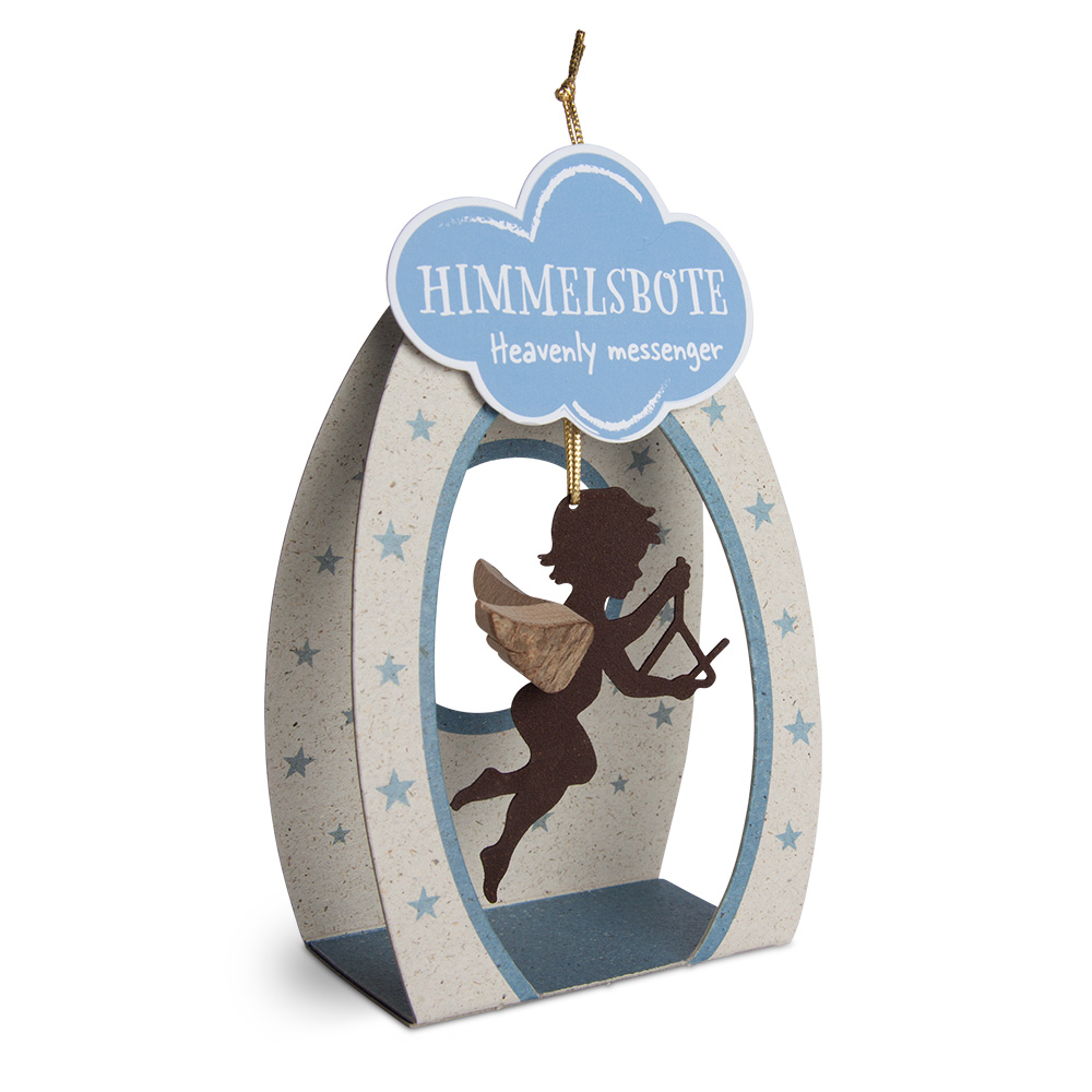 Himmelsbote - Rost-Engel mit Triangel Himmelsbote - Rost-Engel mit Triangel